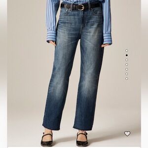 J. Crew Nipped Straight Jean